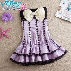 Vocaloid Project DIVA-f Purple Cosplay Costume